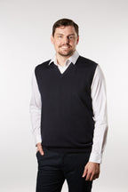 Fields Sleeveless Vest - Navy