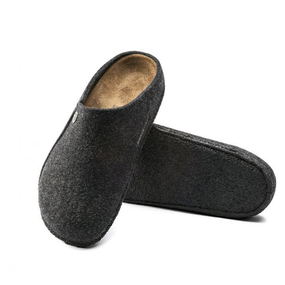 Birkenstock Zermatt Wool Felt Narrow Anthracite - Anthracite