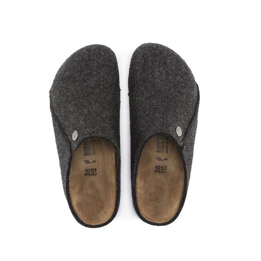 Birkenstock Zermatt Wool Felt Narrow Anthracite - Anthracite