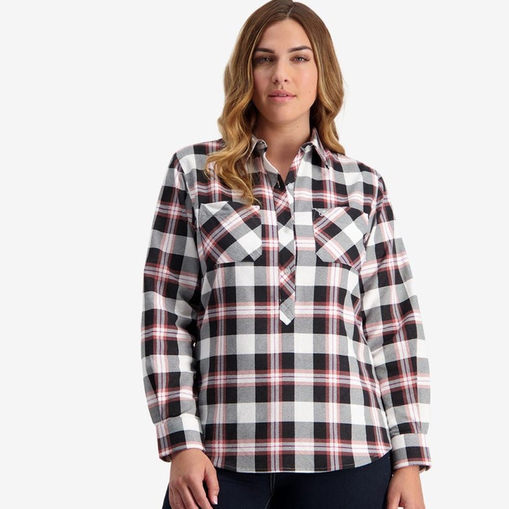 Swanndri Womens Egmont Shirt - Pink