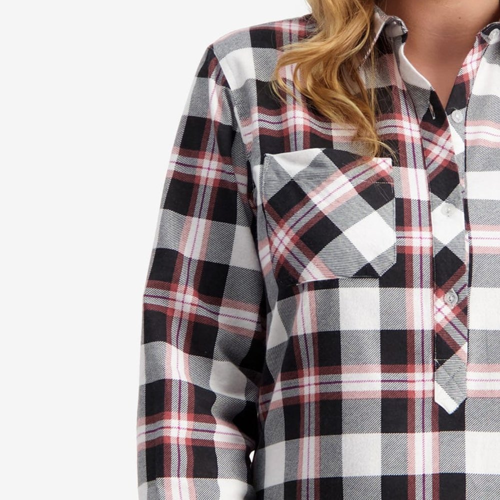 Swanndri Womens Egmont Shirt - Pink