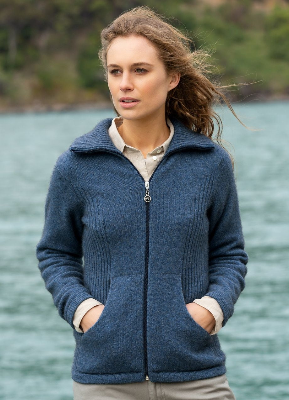 Noble Wilde Womens Market Day Jacket - Neptune