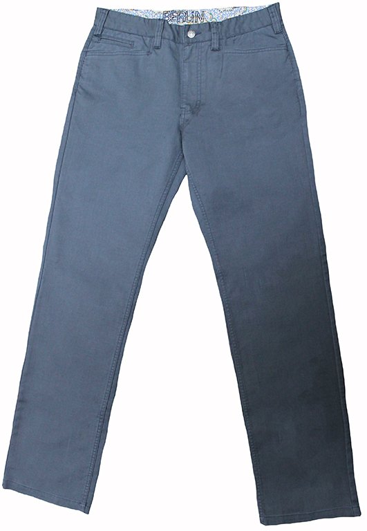 Berlin Pants Stretch Pic/Pic 5pkt - Black