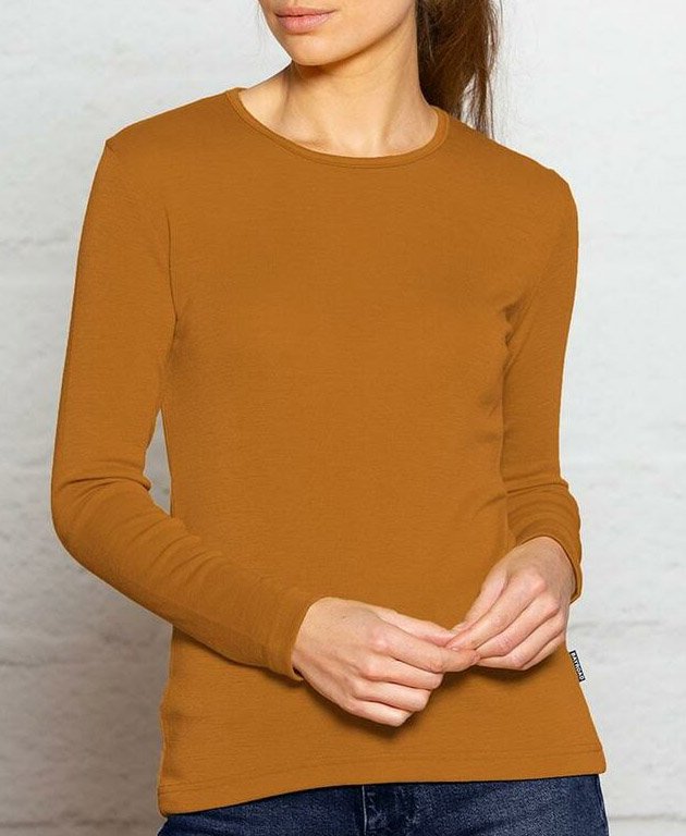 Bay Road Merino Womens Crew - Reno Sand