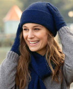 Noble Wilde Merino Possum Beanie - Maritime