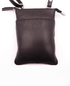 Second Nature Front Pocket Pouch Bag - Black Silver