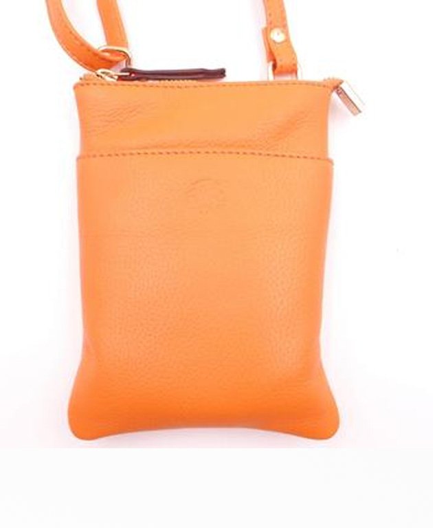 Second Nature Front Pocket Pouch Bag - Orange