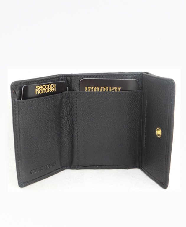 Second Nature Coin Purse with Wallet - Black