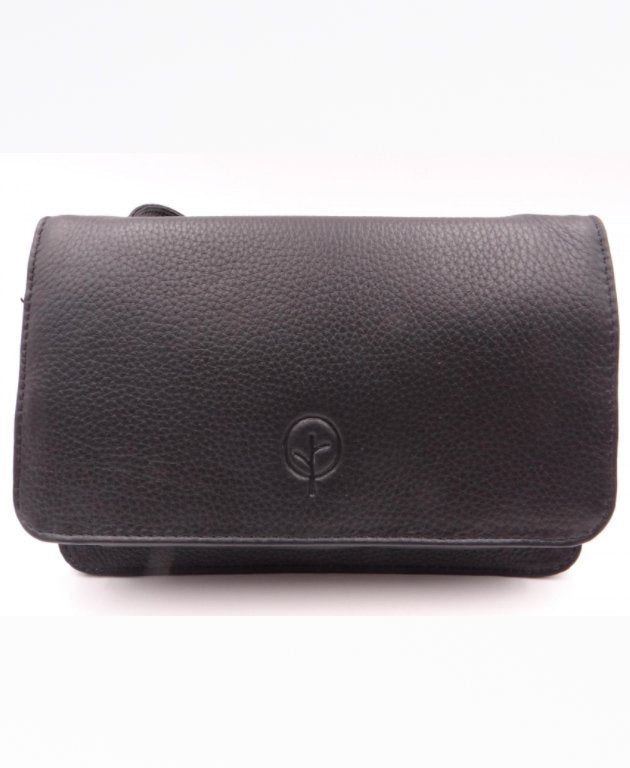 Second Nature Compact Travel Cross Body Bag - Black