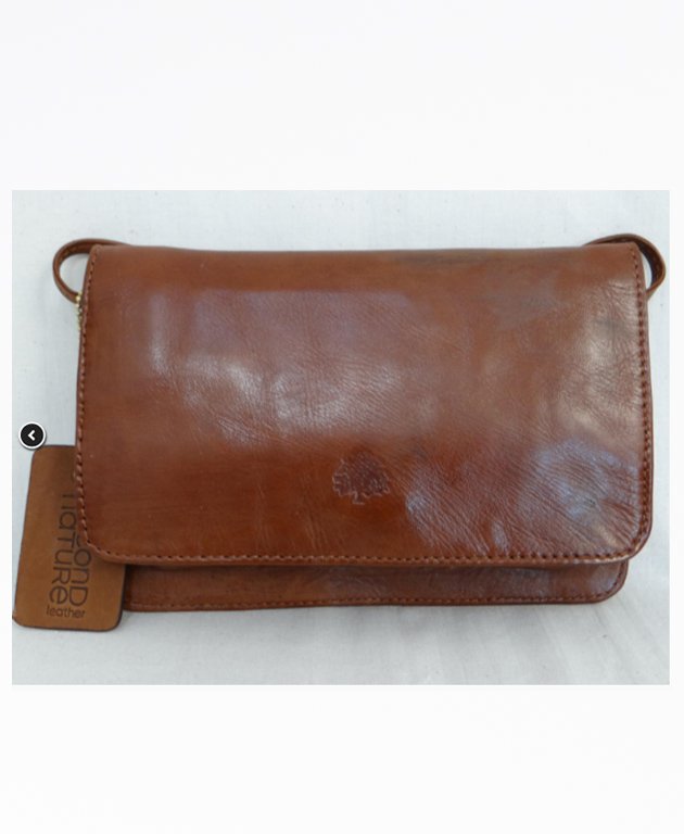 Second Nature Compact Travel Cross Body Bag - Tan