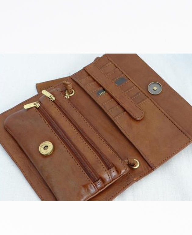 Second Nature Compact Travel Cross Body Bag - Tan