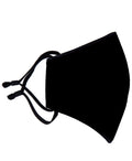 Parisian Homespun Face Mask - Black