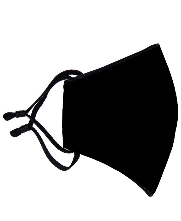 Parisian Homespun Face Mask - Black