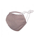 Fashion Mask + 2 Filters - Gingham Black
