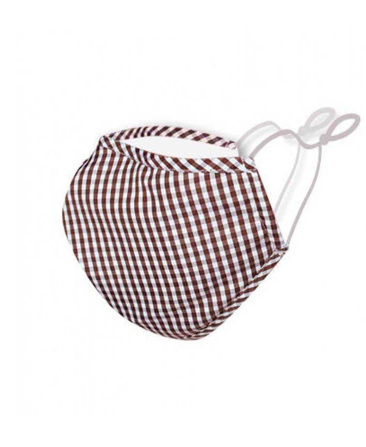 Fashion Mask + 2 Filters - Gingham Black