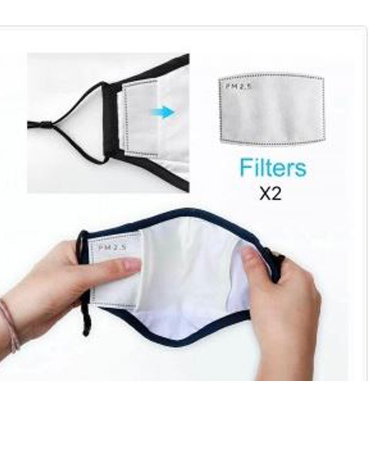 Fashion Mask + 2 Filters - Daisy