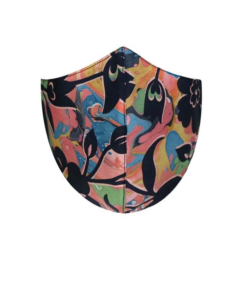 Parisian Liberty Face Mask - Floral Marble
