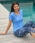 Esplanade Pant 7/8 Cotton/Nylon Printed