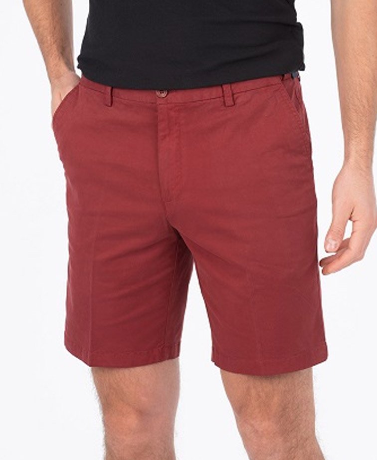 Bob Spears Shorts Flat Front - Red