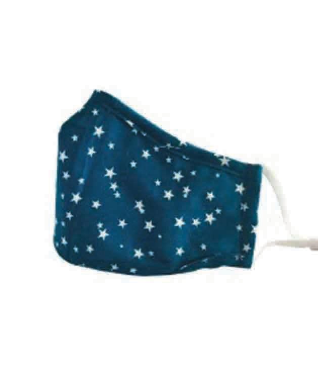 Fashion Mask + 2 Filters - Blue Star