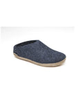 Glerups Slip-On Denim Leather Sole - Denim