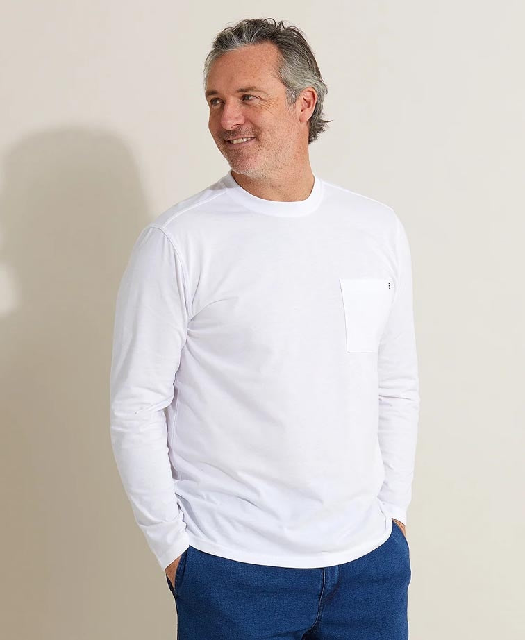 Breakaway Kinnersly Jersey Crew - White