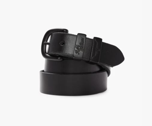 RMW Slim Drover Belt - Black/Black