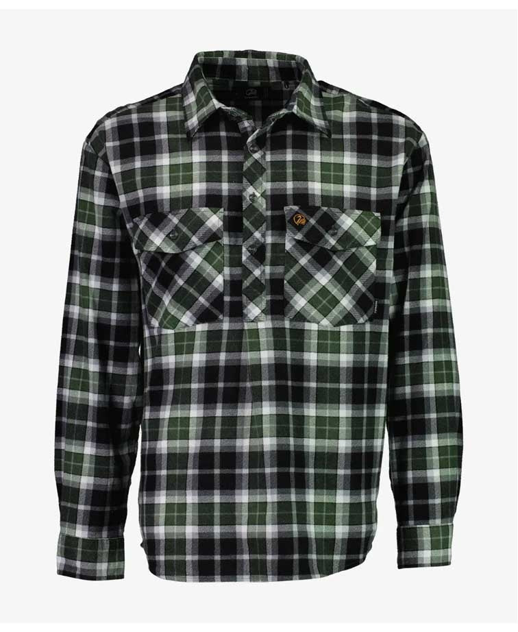 Swanndri Egmont Shirt - Green Check