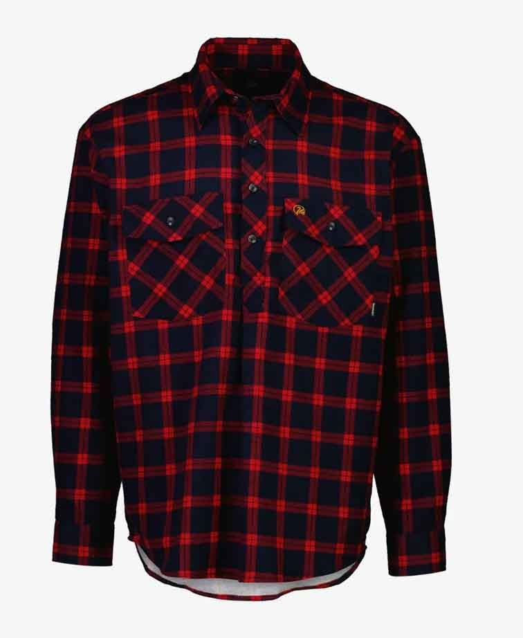 Swanndri Egmont Shirt - Red Check
