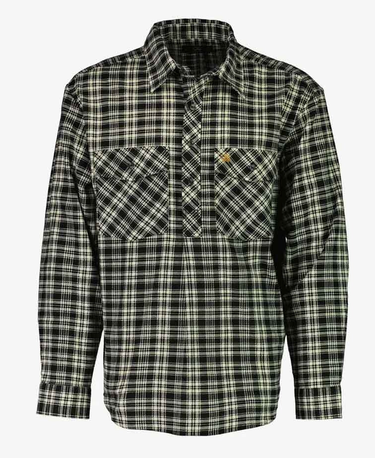 Swanndri Egmont Shirt - Black Check