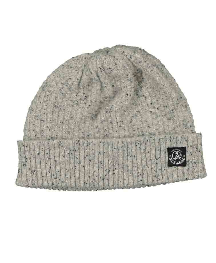 Swanndri South Rd Waffle Beanie - Light Grey