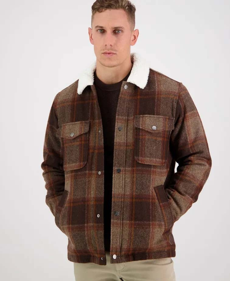Swanndri Kaituna Sherpa Lined Jacket - High Country