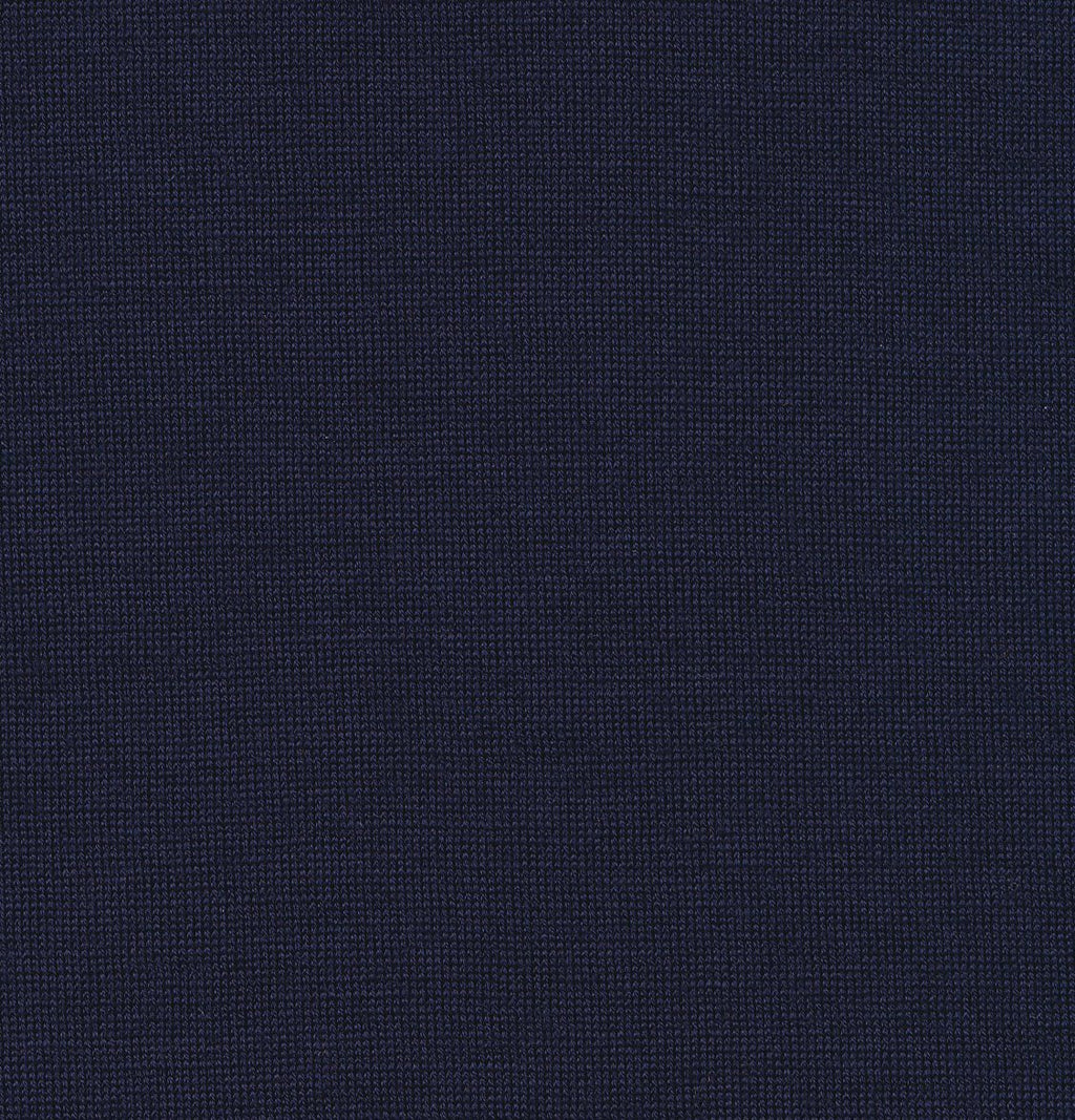 Bay Road Merino Shimmer Top - Navy