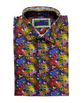 Franco Negretti Shirt L/S Pop Print - Multi
