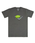 Global Culture Kiwi Turntable II Mens Tee - Smoke