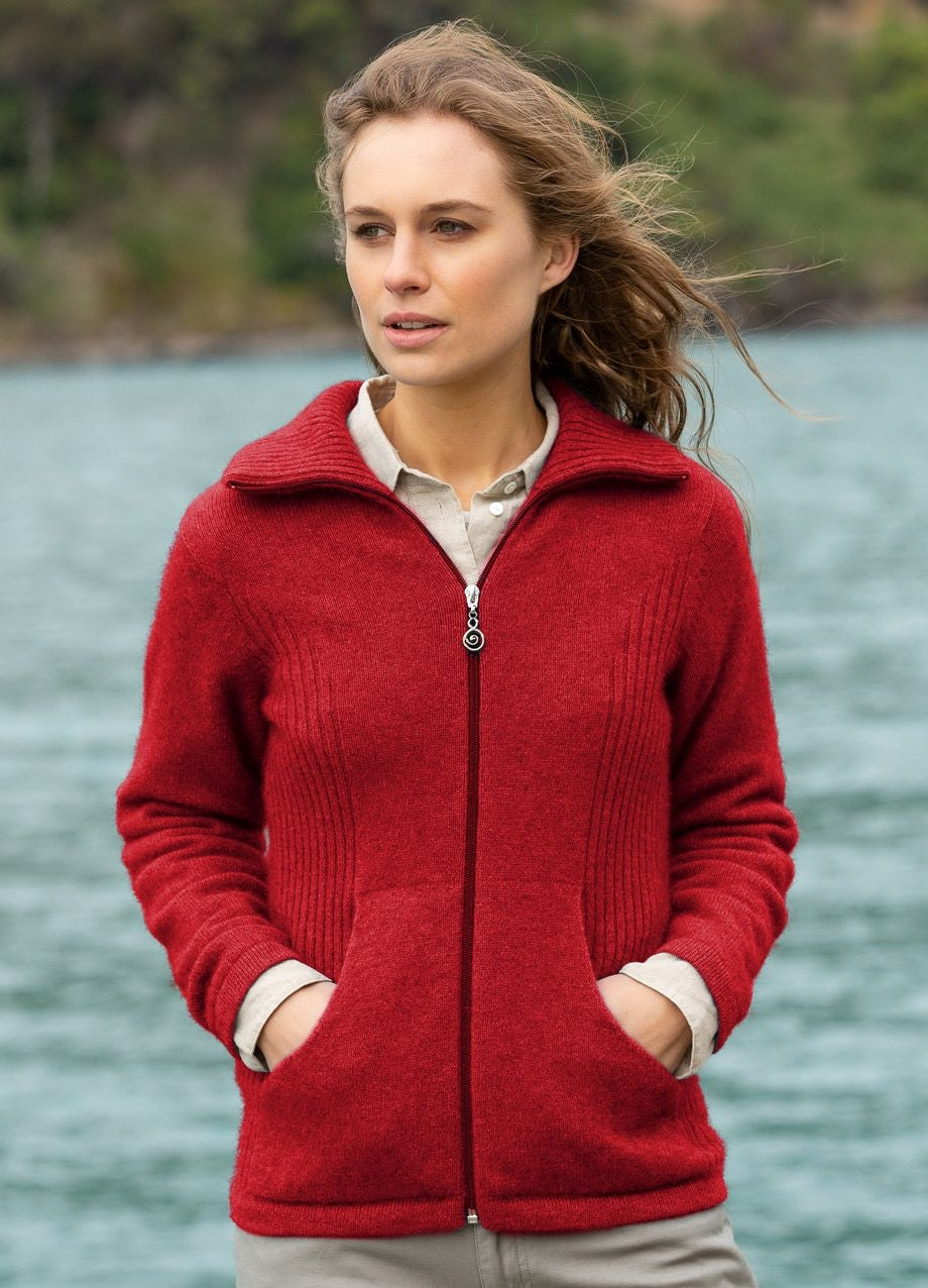 Noble Wilde Womens Market Day Jacket - Poppy