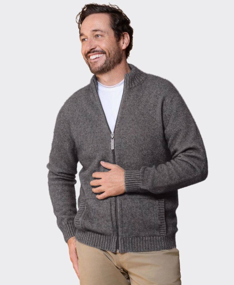 Noble Wilde Mens Bristol Jacket - Pumice