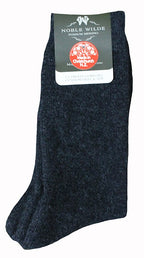 Noble Wilde Merino Possum Socks - Charcoal