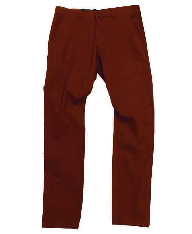 Michel Rouen Trousers Side Pocket Textured - T5 Tan