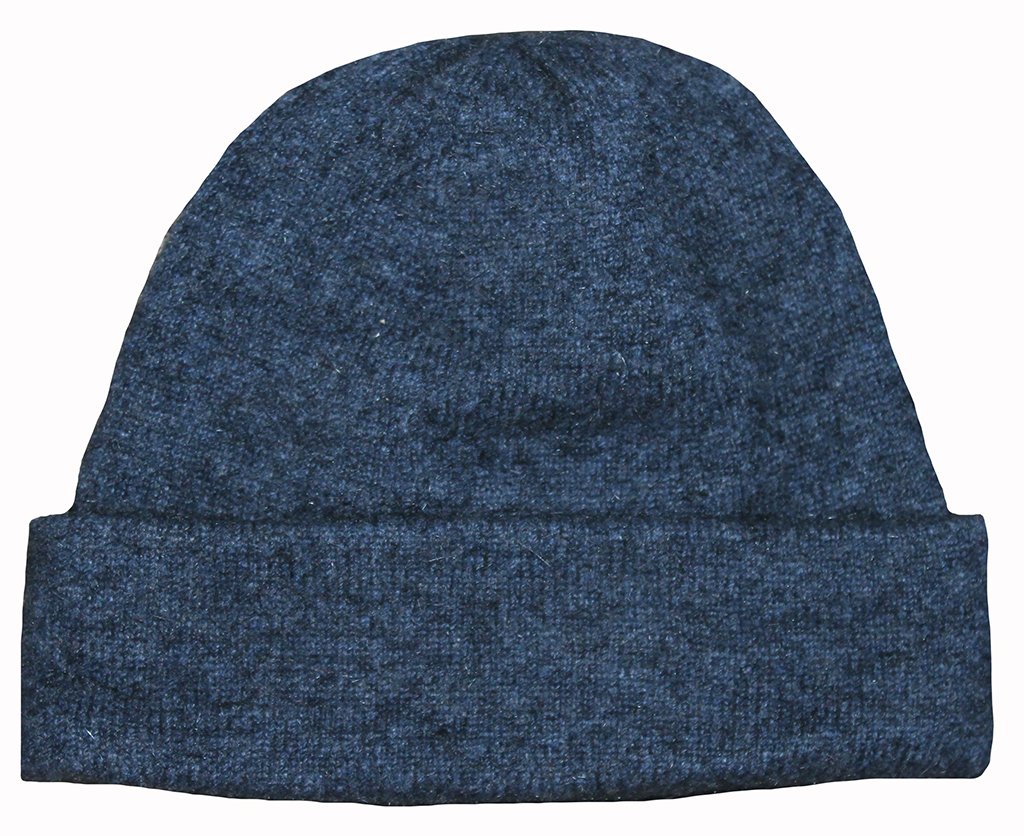 Noble Wilde Merino Possum Beanie - Bluewash