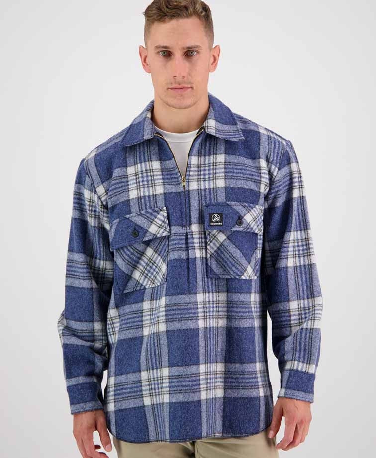 Swanndri Ranger Shirt - Heritage Blue
