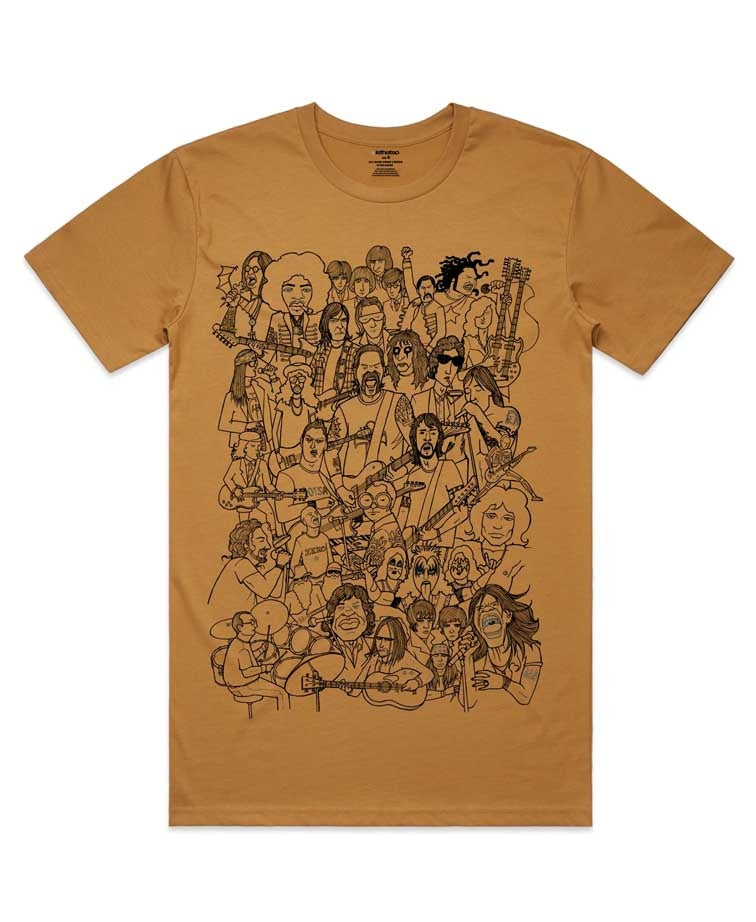 Isthatso Tee Rockstars 1 - Camel