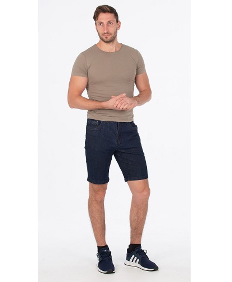 Bob Spears Shorts Five Pocket Stretch - Dk Blue Wisker