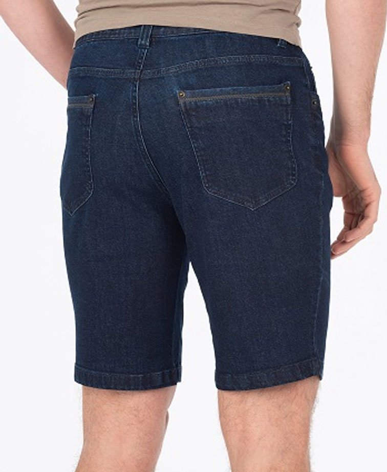 Bob Spears Shorts Five Pocket Stretch - Dk Blue Wisker