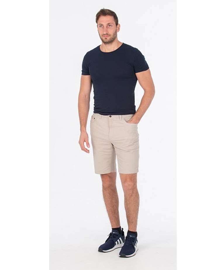 Bob Spears Shorts Five Pocket Stretch - River Stone