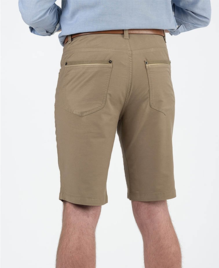 Bob Spears Shorts Five Pocket Stretch - Taupe