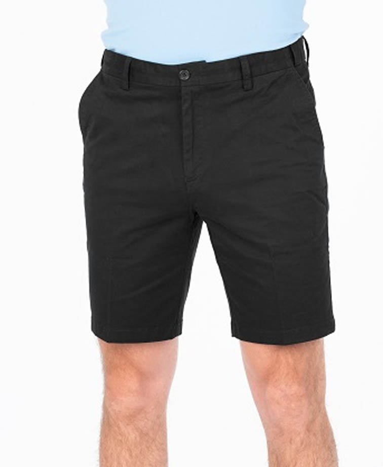 Bob Spears Shorts Flat Front - Black
