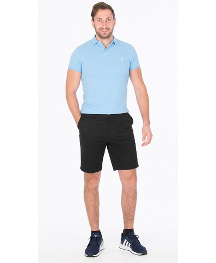 Bob Spears Shorts Flat Front - Black