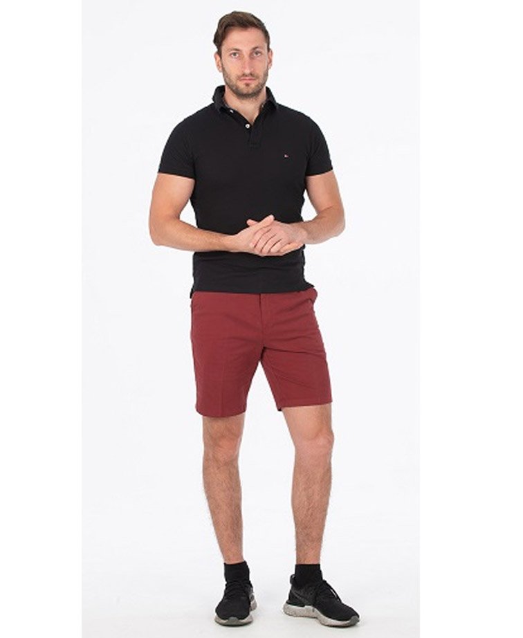 Bob Spears Shorts Flat Front - Red