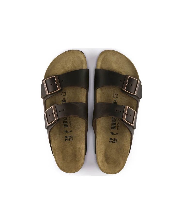 Birkenstock Arizona Oiled Leather Narrow Habana - Habana